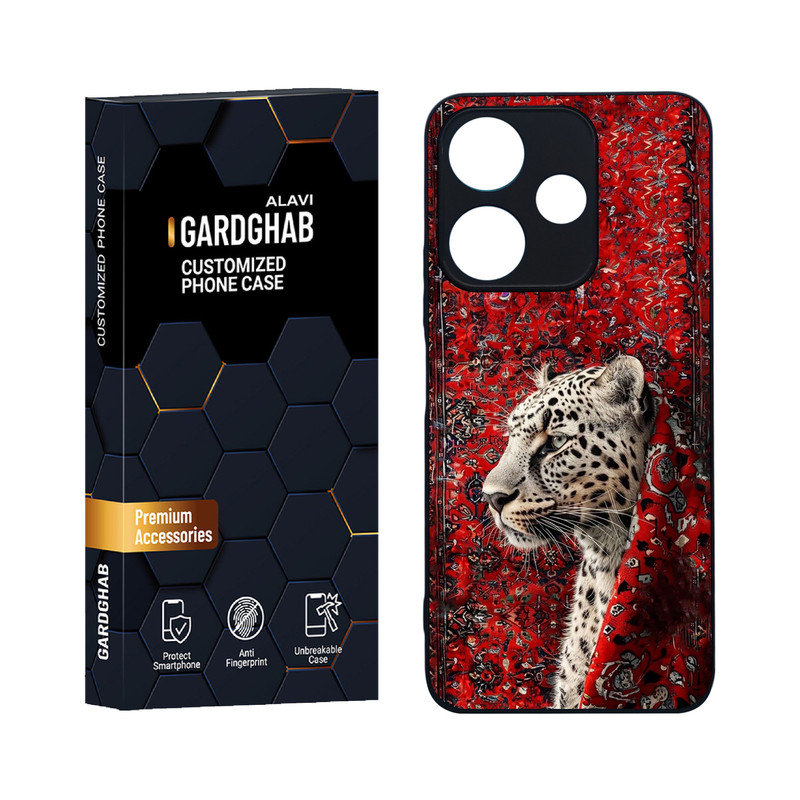 کاور گارد قاب علوی مدل دورژله ای ایرانی مناسب برای گوشی موبایل شیائومی Poco M6 4G