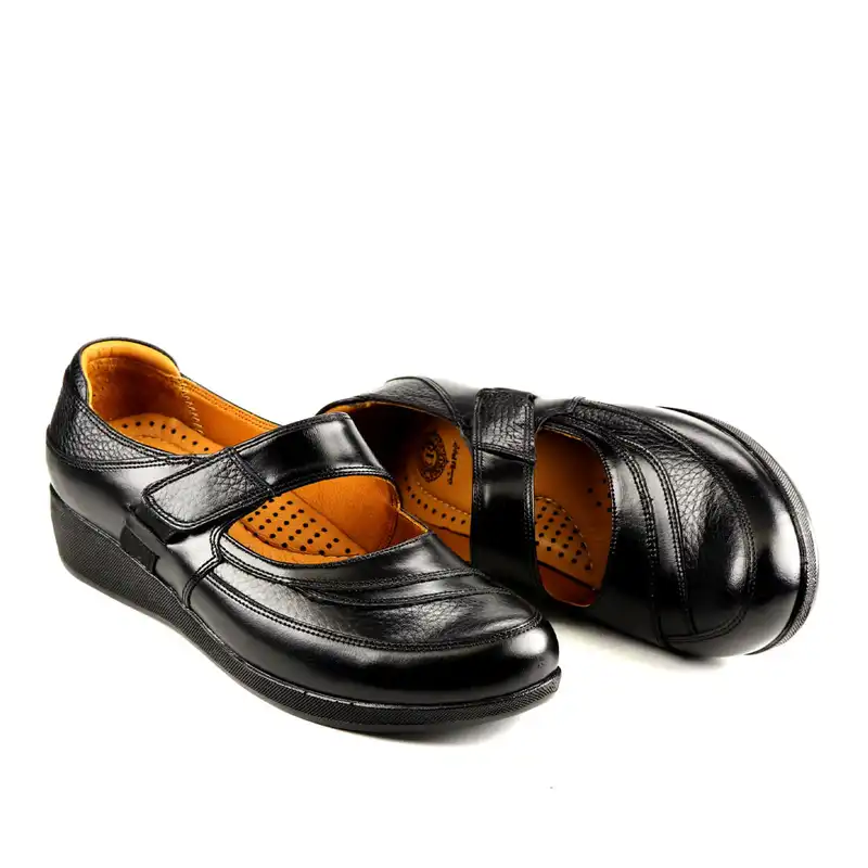 کفش طبی زنانه روشن مدل 296 کد 01