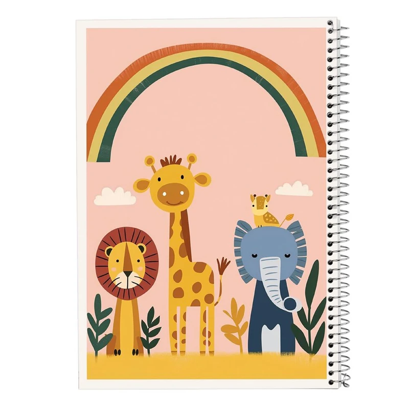 دفتر ژورنال نویسی 50 برگ مدوپد مدل نقطه ای طرح موجودات فانتزی کد DF16891