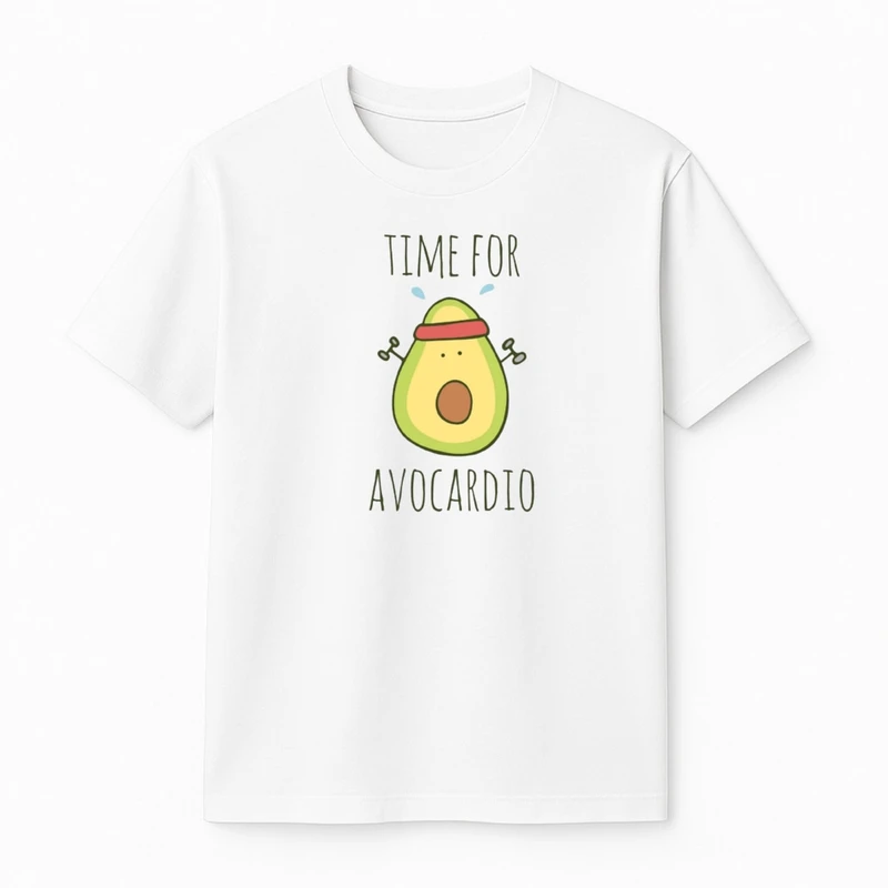 تی‌شرت آستین کوتاه پسرانه مدل آووکادو کد v1 