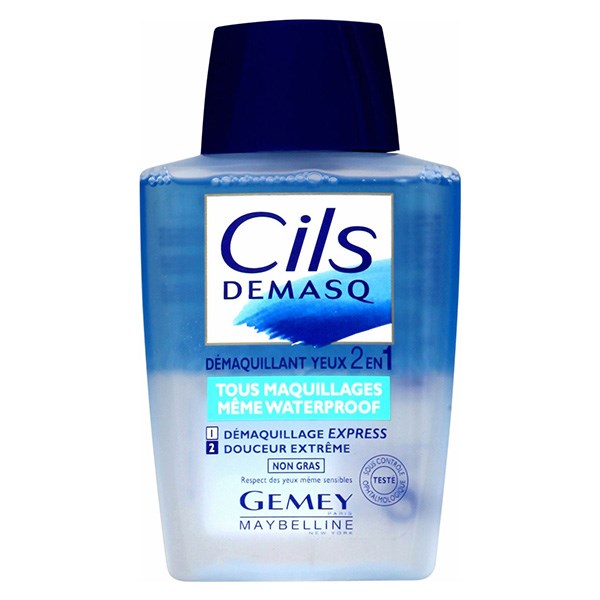 پاک کننده آرایش میبلین مدل Cils Demasq 2 En 1