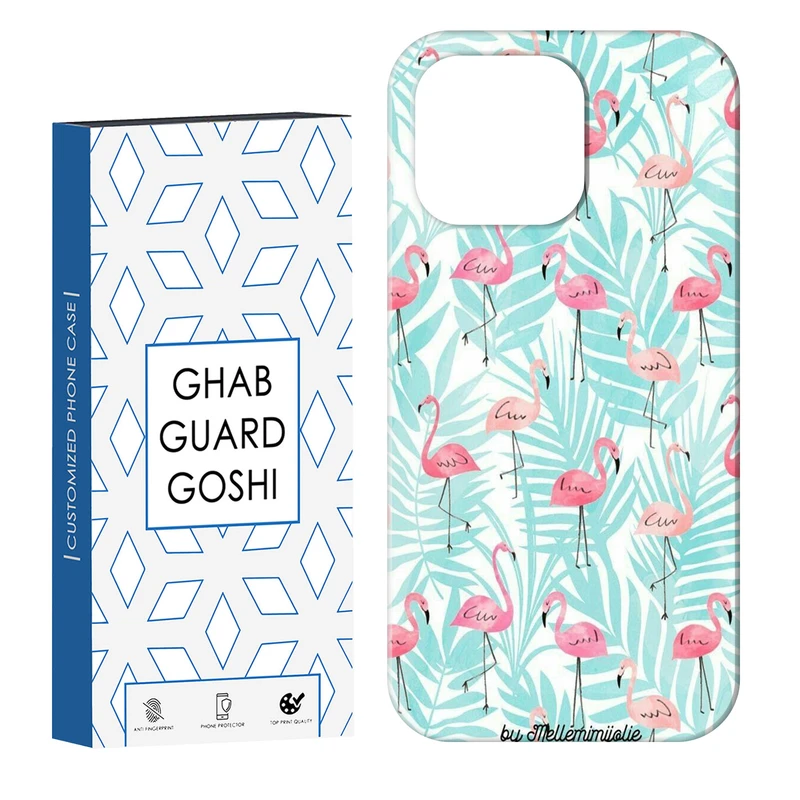 کاور قاب گارد گوشی طرح شتر مرغ کد Dimo-773 مناسب برای گوشی موبایل اپل IPHONE 14 PRO   