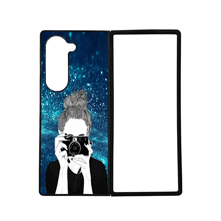 کاور گالری وبفر طرح دختر مناسب برای گوشی موبایل سامسونگ galaxy z fold 6