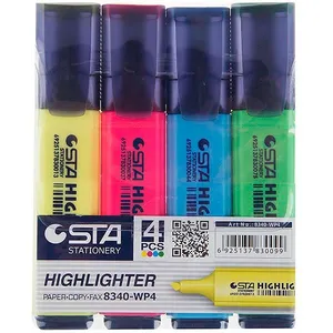 Panter STA 8340 Highlighter - Pack of 4