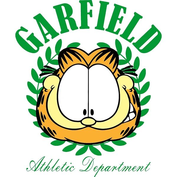  استیکر پارچه و لباس پاد آفرین طرح کارتونی گارفیلد کد 4872