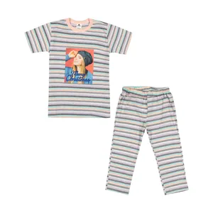 ست تی شرت و شلوارک دخترانه کیکی رایکی مدل KBB06350-011