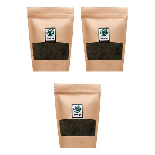 سبزی آماده قورمه سبزی سرخ شده و خشک شده 500 گرم - مجموعه 3 عددی