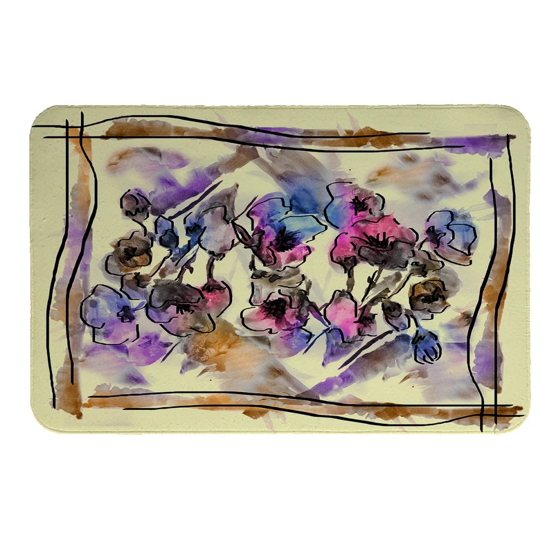  پادری طرح آبرنگ کد 5213 سایز 80 × 50 سانتی‌متر