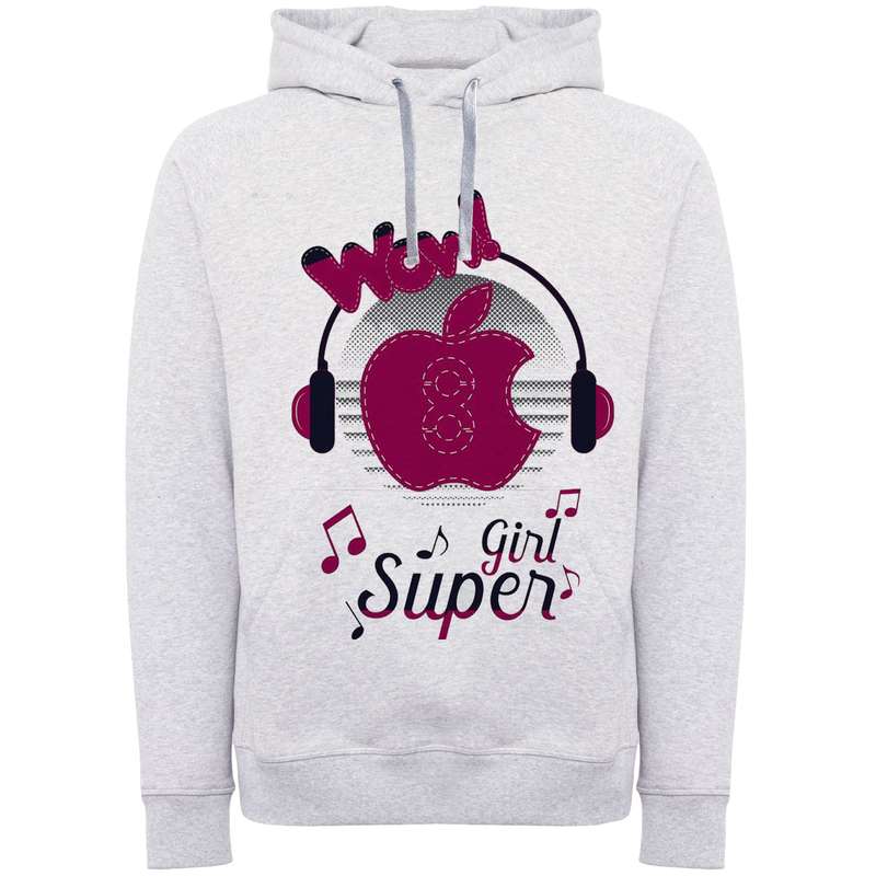 هودی زنانه مدل سیب وهدفون