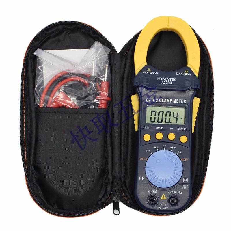 مولتی متر کلمپی هانی تک مدل A3390 مولتی متر کلمپی هانی تک مدل A3390