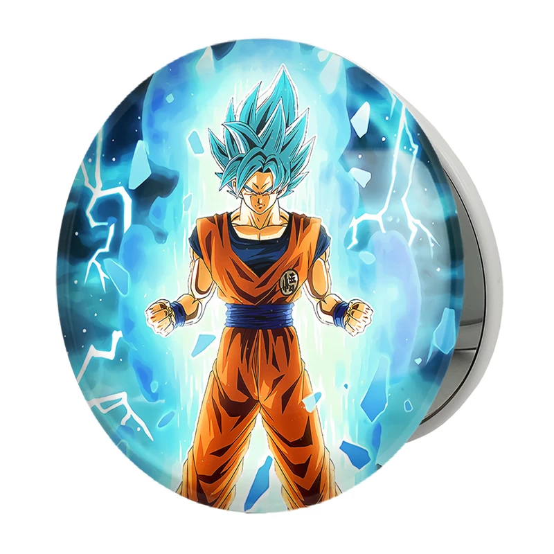 آینه جیبی خندالو طرح انیمه دراگون بال Dragon Ball مدل تاشو کد 4936 