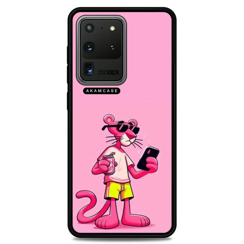 کاور آکام مدل AMC-WSGS20U-PINK PANTHER8 مناسب برای گوشی موبایل سامسونگ Galaxy S20 Ultra