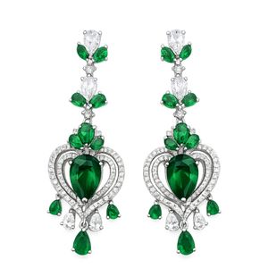 گوشواره آویز زنانه کلیو مدل جواهری KYG017