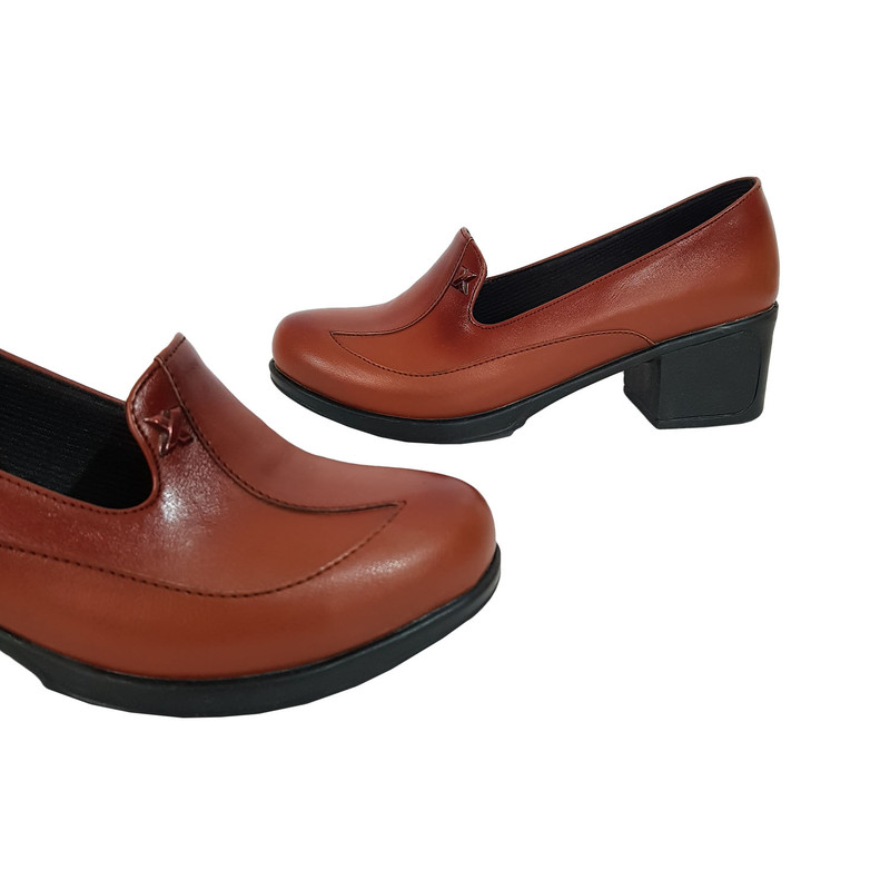 کفش زنانه مدل Aysan_20 کد pnt رنگ عسلی