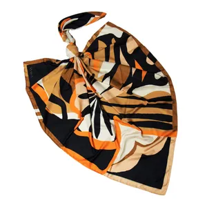 روسری زنانه مدل ابریشم دور دست دوز جدید قواره 120 عیدانه 1402 کد 1986