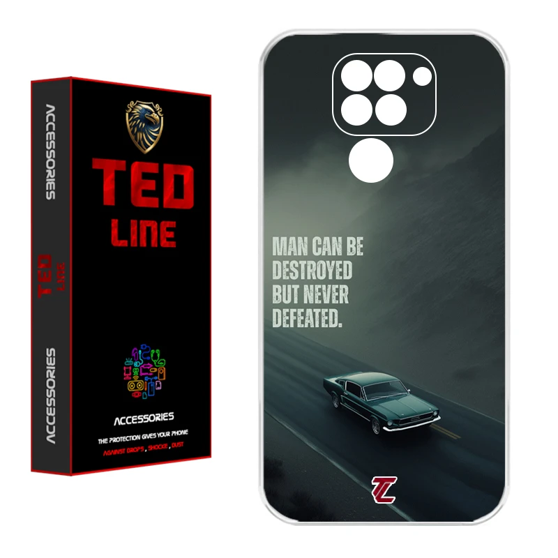 کاور تد لاین طرح ماشین کد 1131 مناسب برای گوشی موبایل شیائومی Redmi Note 9