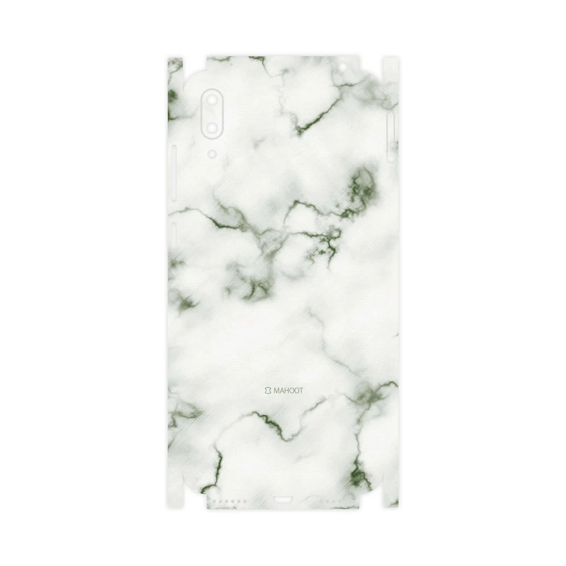 برچسب پوششی ماهوت مدل Blanco-Smoke-Marble-FullSkin مناسب برای گوشی موبایل هوآوی Y7 Pro 2019