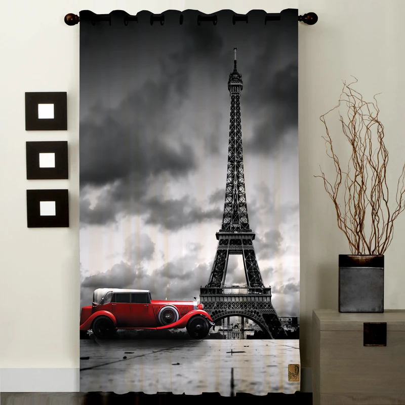  پرده رنس مدل CC5-50326 ارتفاع 270x138 سانتی‌متر 