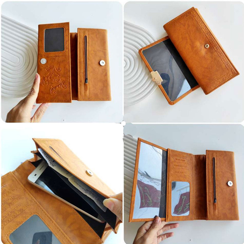 کیف پول زنانه مدل تاج کد KZD55-130