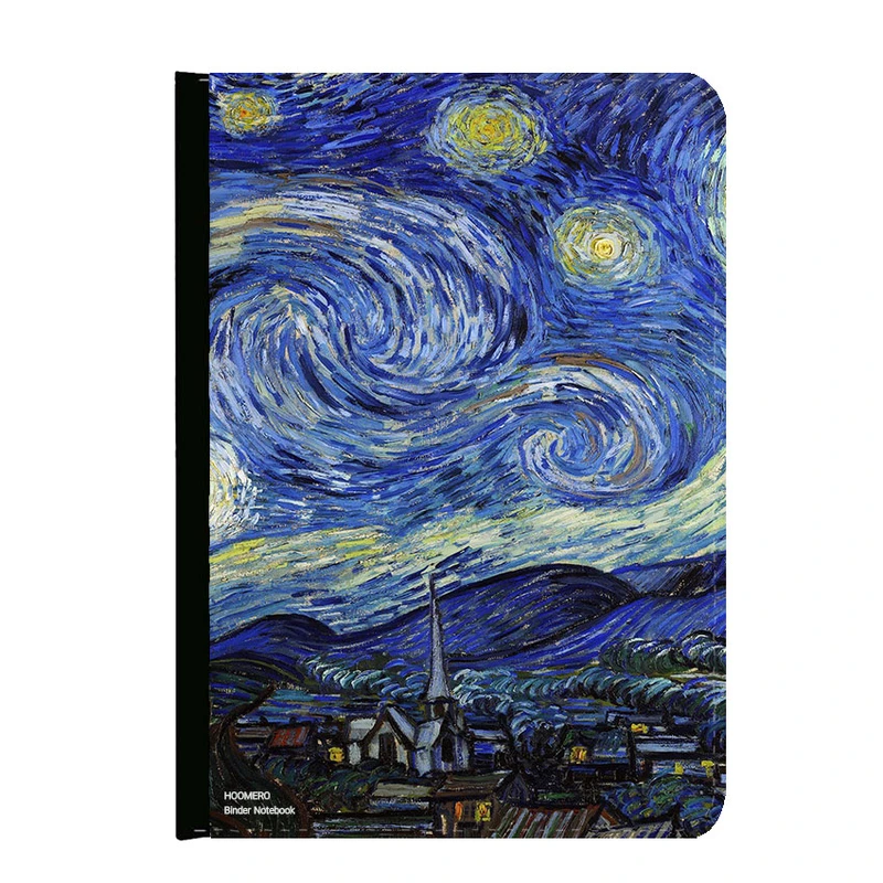 کلاسور هومرو مدل KL1223 طرح نقاشی ونگوگ شب پر ستاره