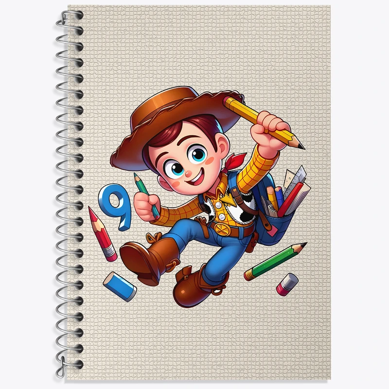 دفتر لغت 50 برگ خندالو طرح داستان اسباب بازی (Toy Story) کد N4622