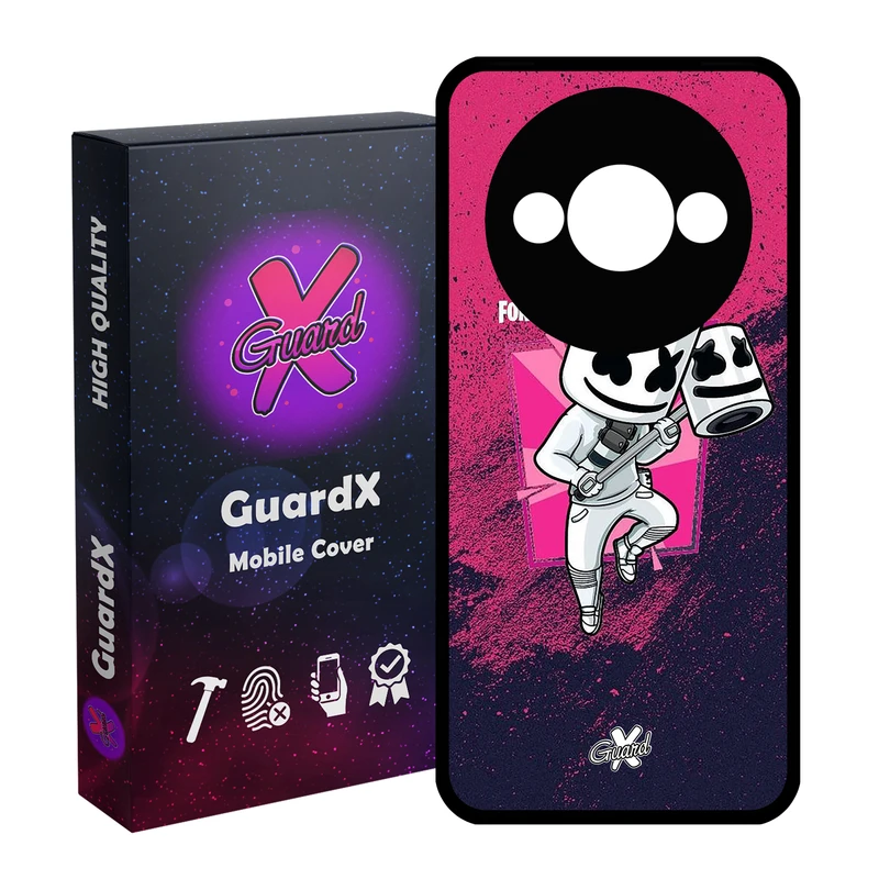 کاور گارد ایکس طرح Fortnite مدل قاب Glass10031 مناسب برای گوشی موبایل شیائومی Redmi A3 4G/ A3X 4G/ Poco C61