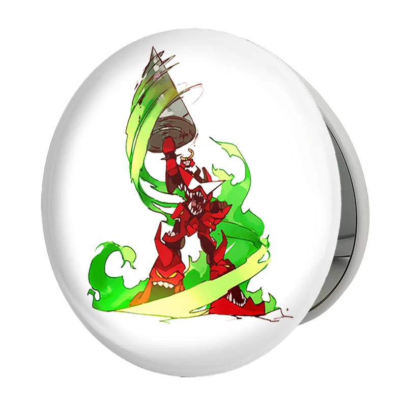 آینه جیبی خندالو طرح انیمه گورن لاگان مدل تاشو کد 32305