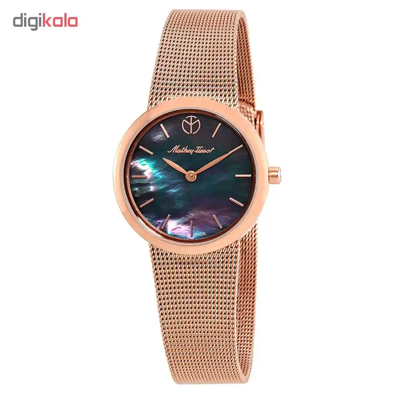 ساعت مچی عقربه ای زنانه متی تیسوت مدل D403PN