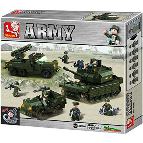 اسباب بازی ساختنی اسلوبان سری Army مدل M38-B6800