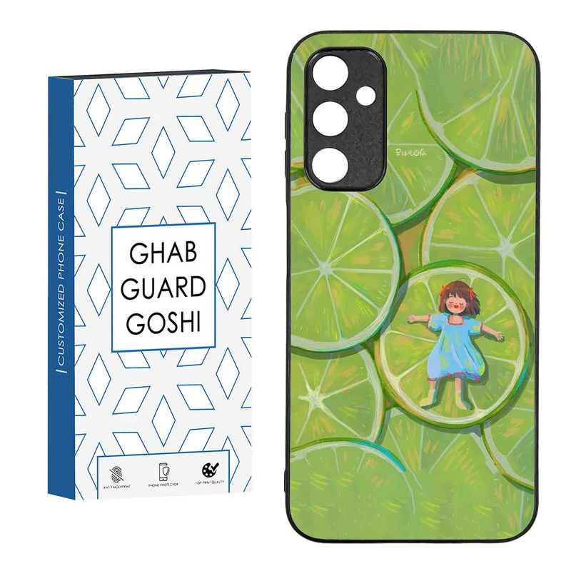 کاور قاب گارد گوشی طرح دختر لیمویی کد TPU-258 مناسب برای گوشی موبایل سامسونگ  GALAXY A24  