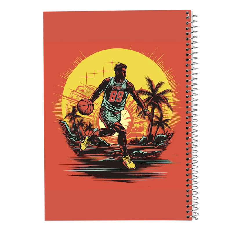 دفتر شطرنجی 50 برگ مدوپد مدل Gintama کد DF2647