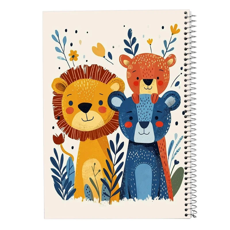 دفتر نقاشی 50 برگ مدوپد مدل موجودات فانتزی کد DF17042