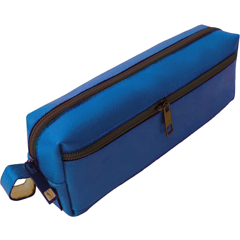 جامدادی یاس بهشت مدل دو زیپ چرمی کد BL01