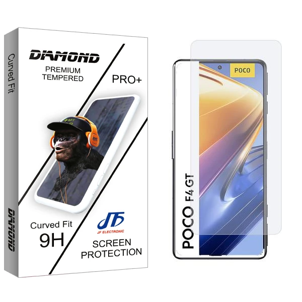 محافظ صفحه نمایش جی اف مدل Diamond مناسب برای گوشی موبایل شیائومی Poco F4 GT