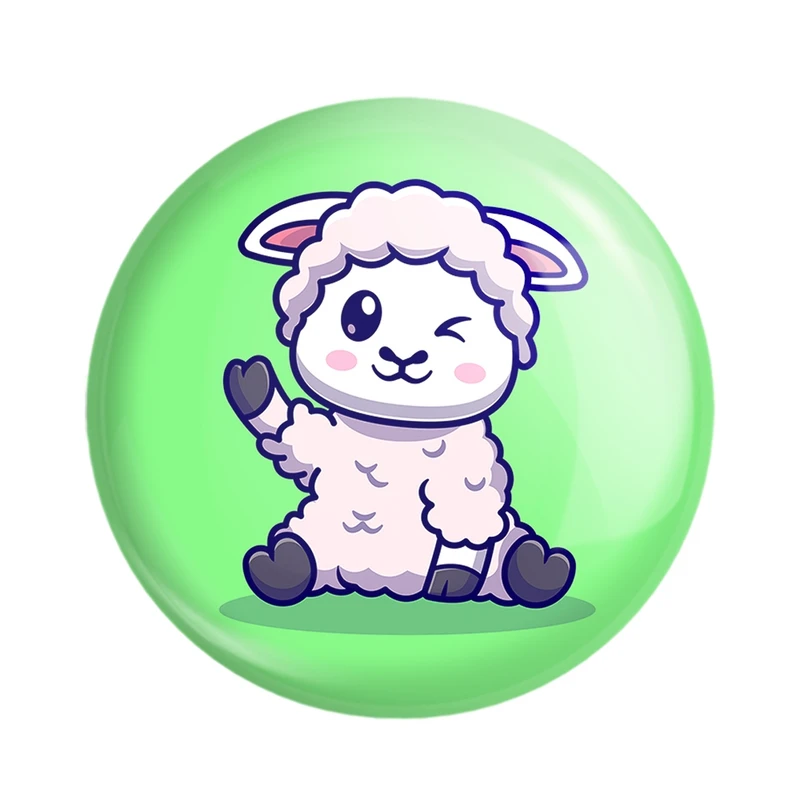 مگنت خندالو مدل  حیوانات بامزه گوسفند کد 25441