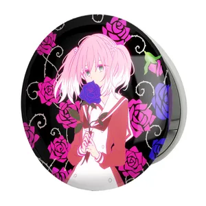 آینه جیبی خندالو طرح نانا انیمه نانای بی استعداد مدل تاشو کد 23756 