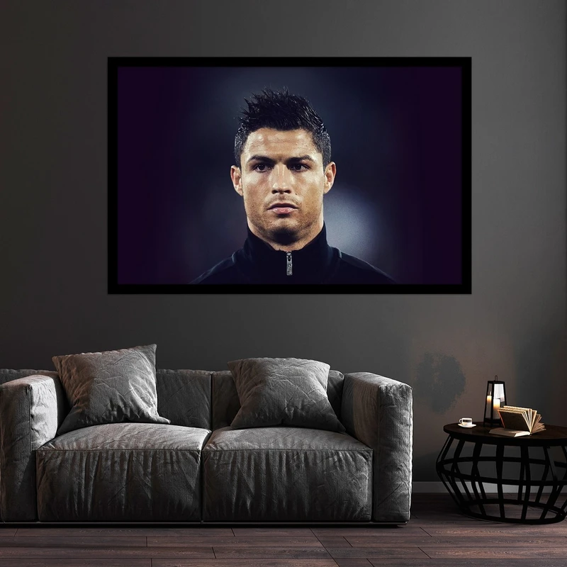 تابلو بکلیت طرح بازیکن فوتبال کریستین رونالدو مدل B-S4685