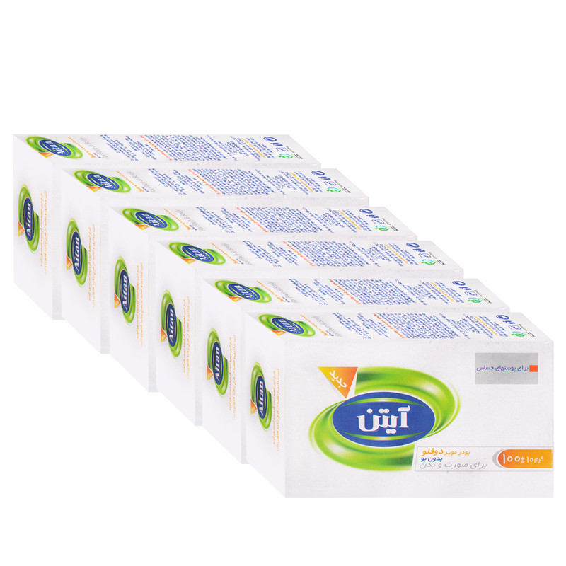 پودر موبر آیتن مدل Twin 100 وزن 100 گرم مجموعه 60 عددی