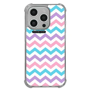 AKAM AMCWTA15PRO-PASTEL PATTERN13 Cover For Apple iPhone 15 Pro