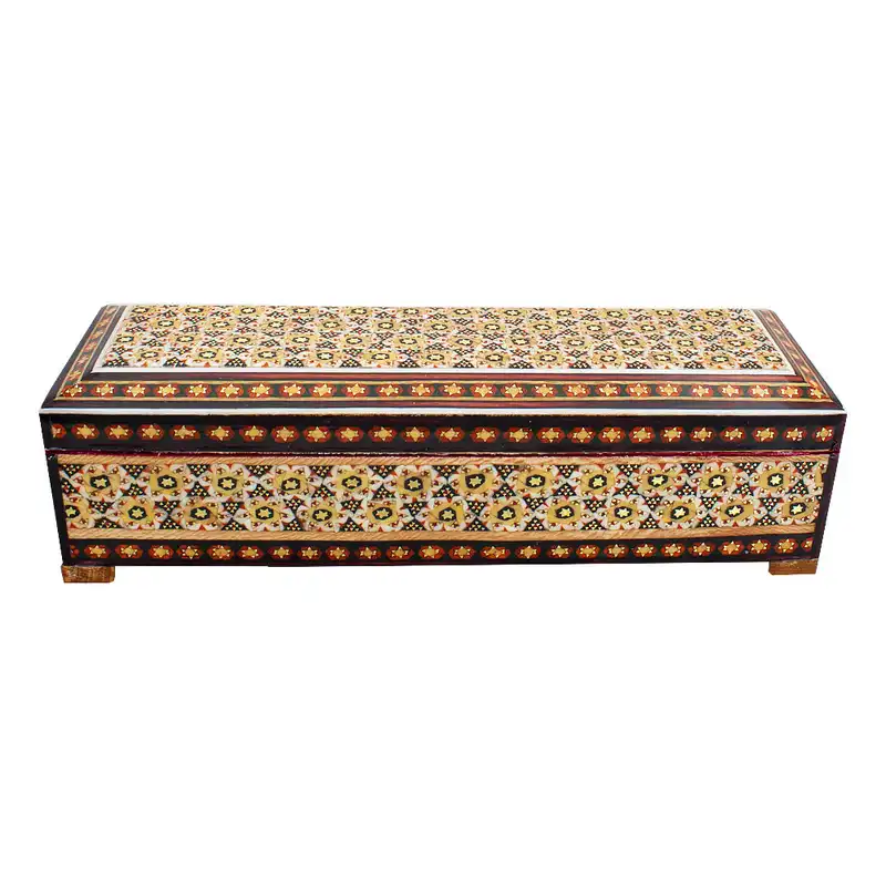 قلمدان خاتم کاری مدل لولایی کد 02