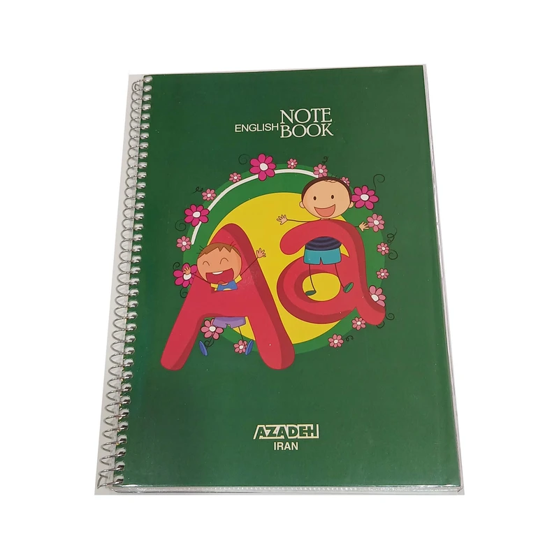 دفتر زبان 60 برگ آزاده مدل 144A