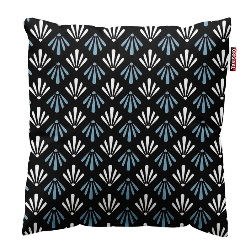 کوسن پاد آفرین طرح گل کد 2051 سایز 30*30 سانتی متر