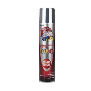 اسپری رنگ کروم براق  گتسان مدل G-1010 حجم 330 میلی‌ لیتر