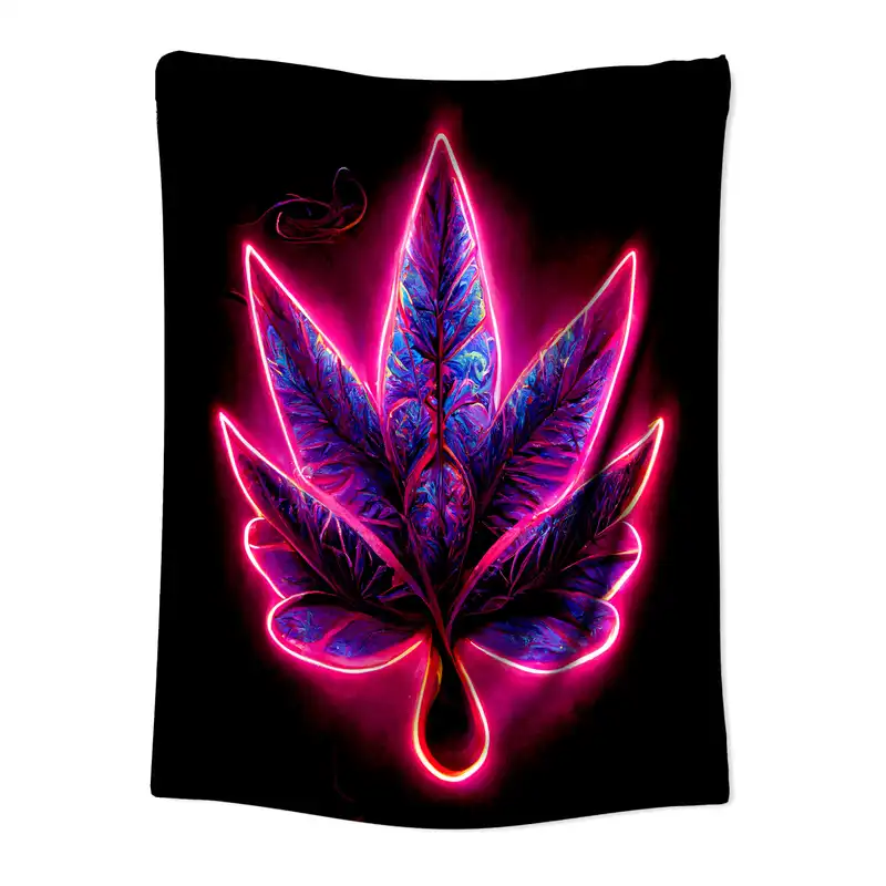 پوستر پارچه ای مدل بکدراپ بلک لایت کد 1435