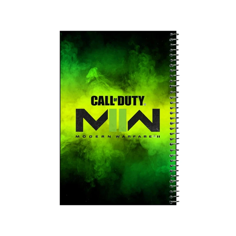 دفتر مشق 80 برگ سیمی مدل call of duty کد v1