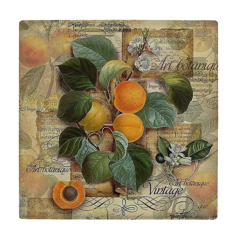  زیر لیوانی  طرح زرد آلو کد    6167370_5479