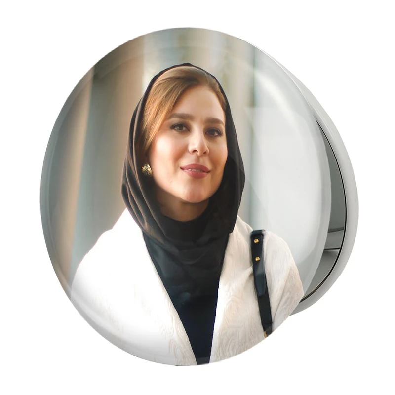 آینه جیبی خندالو طرح سحر دولتشاهی مدل تاشو کد 10475 