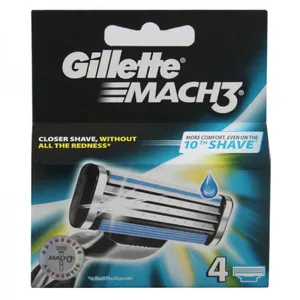یدک اصلاح ژیلت مدل mach3 بسته 4 عددی