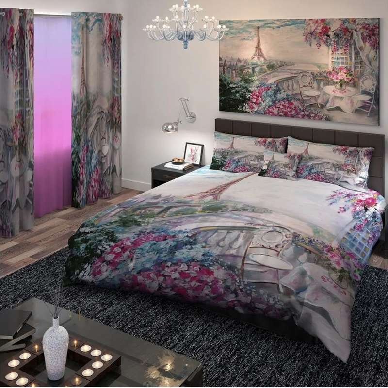  سرویس خواب مدل سه بعدی D060 یک نفره پنج تکه