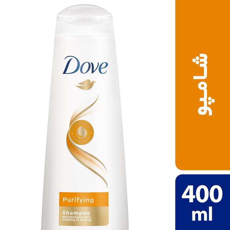شامپو مخصوص موهای چرب داو مدل Purifying حجم 400 میلی لیتر